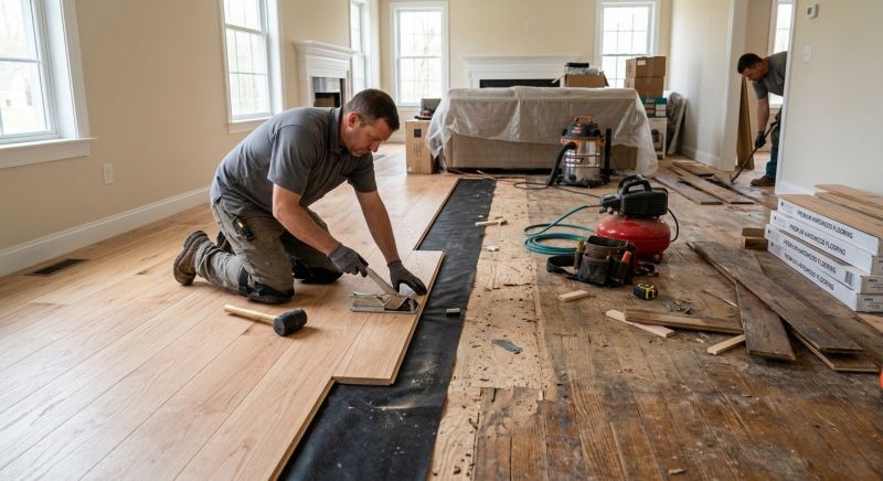 Wood Floor Replacement in Bryans Road, MD