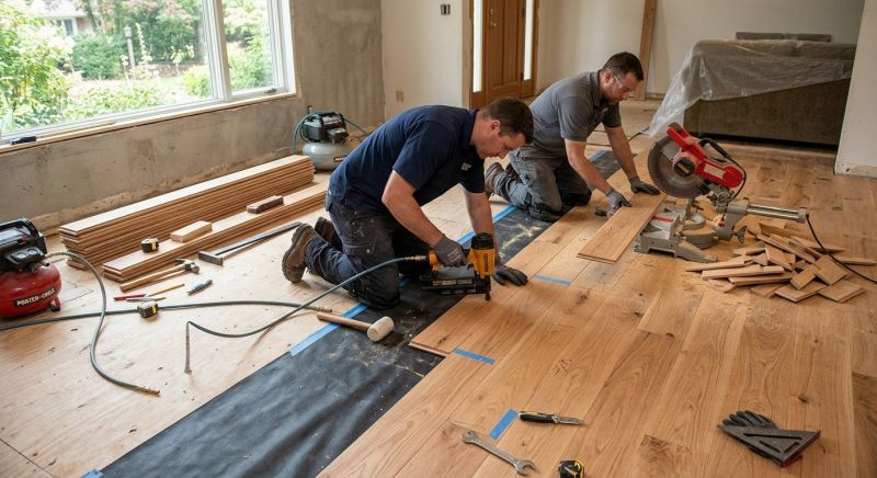 Wood Flooring Installation in Marshall, VA