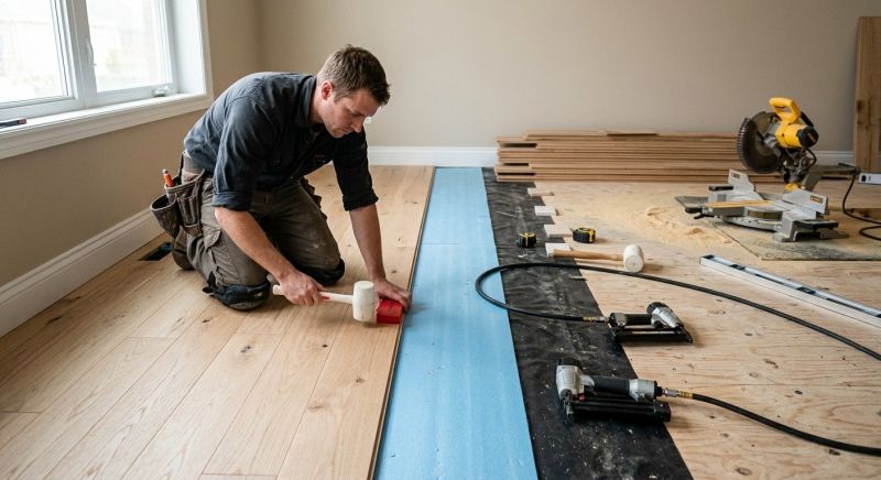 Wood Flooring Installation in Reston, VA